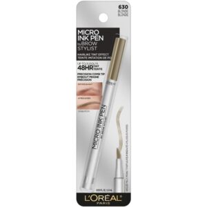 L’Oreal Paris Micro Ink Pen by Brow Stylist, Longwear Brow Tint, Hair-Like Effect